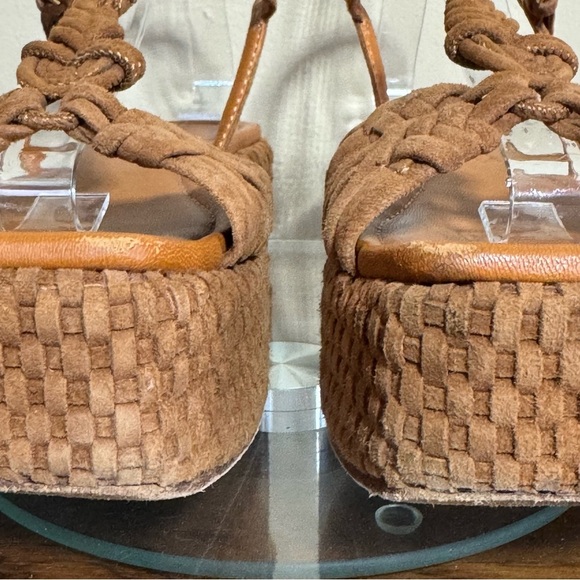 Ulla Johnson Shayna Macrame Braided Platform in Sierra size 8.5 - Picture 9 of 17